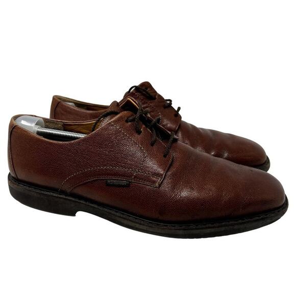 Mephisto Air Relax GoodYear Welt Shoes Men 13 Brown Leather Oxford Comfort - Picture 1 of 12